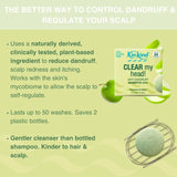 KinKind Clear My Head anti dandruff shampoo bar 50g, UK version