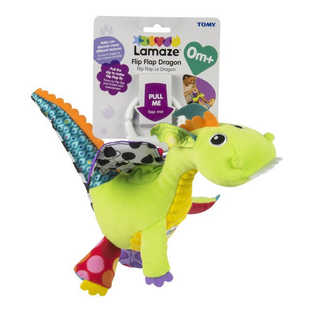 Lamaze Flip Flap Dragon baby buggy toy, UK version