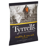 Tyrrell's Truffle & Sea Salt Sharing Crisps 135g, imported from the UK