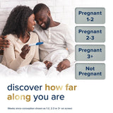 Clearblue digital pregnancy test with weeks indicator - British product