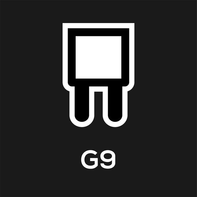 TCP G9 LED bulbs warm white 2-pack (British brand)