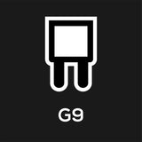 TCP G9 LED bulbs warm white 2-pack (British brand)