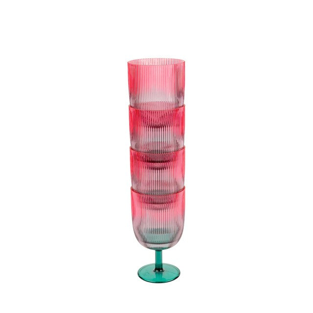 Navigate Summerhouse picnic wine tumblers set of 4 (British brand)