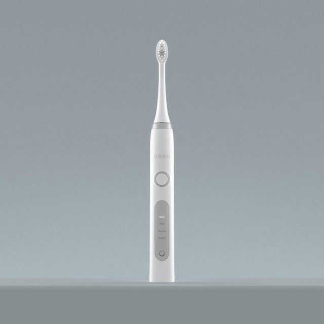 Ordo Sonic+ Electric Toothbrush White/Silver, imported from the UK