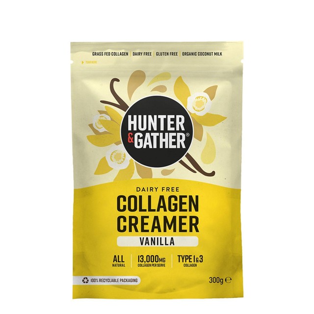 Hunter & Gather vanilla collagen creamer 300g, UK version