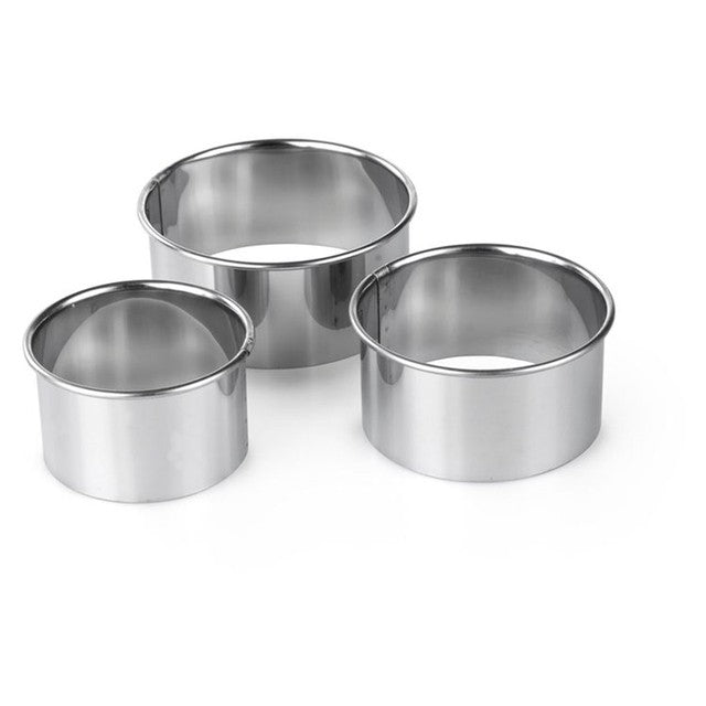 Tala pastry cutters stainless steel set of 3 (British brand)