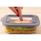 Kilner rectangle glass storage container 0.63 litre, UK version
