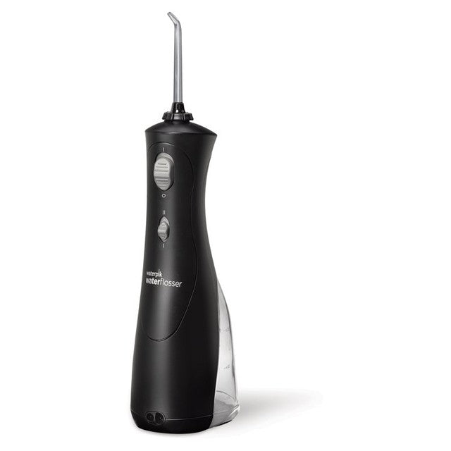 Waterpik Cordless Plus Black Portable Oral Cleanser 210ml (British brand)