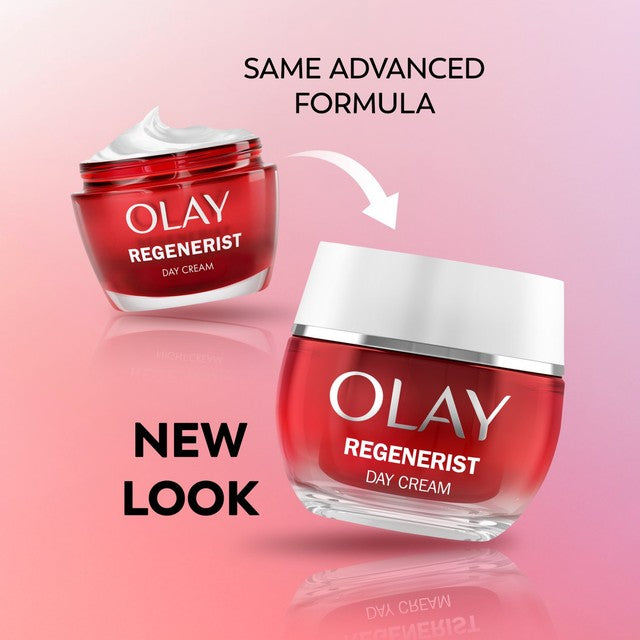 Olay Regenerist anti-ageing day cream 50ml, imported from the UK