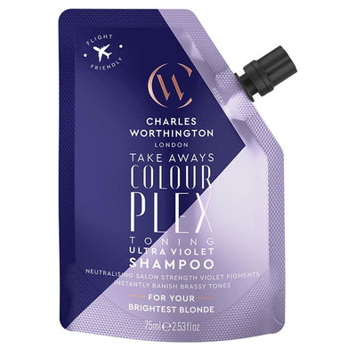 Charles Worthington Colourplex Toning Ultra Violet Shampoo 75ml