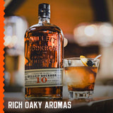 Bulleit 10 year old bourbon bottle - British product