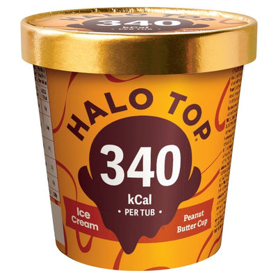 Halo Top Peanut Butter Low Calorie Ice Cream 473ml