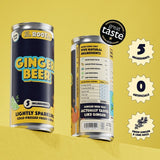 The Root Co original ginger beer 4x230ml (British brand)