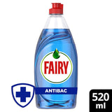 Fairy antibacterial eucalyptus washing up liquid 520ml (British brand)