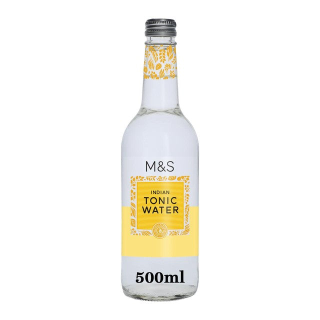M&S Indian tonic water 500ml, imported from the UK