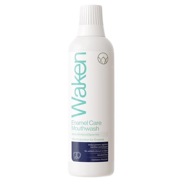 Waken Enamel Care mouthwash 500ml (British brand)