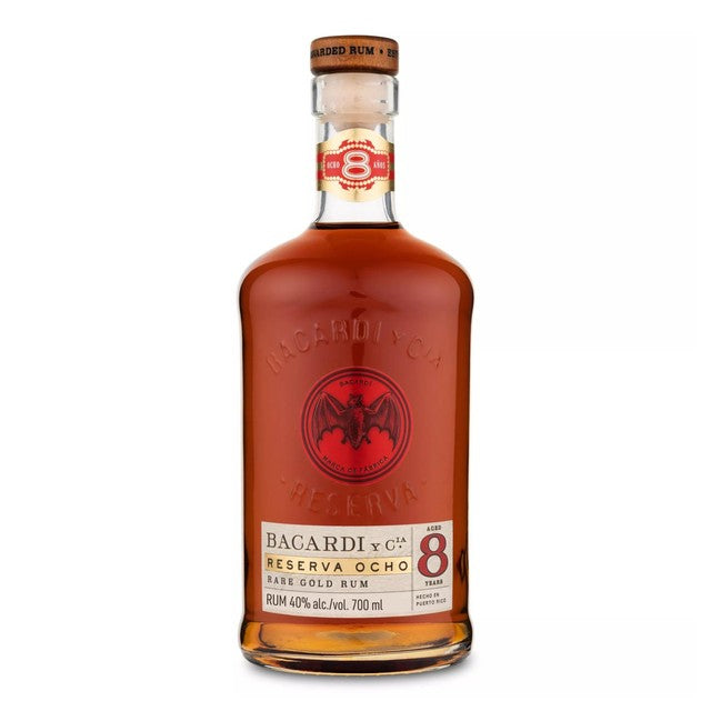 Bacardi Reserva 8 Year Old Rum 70cl - British product