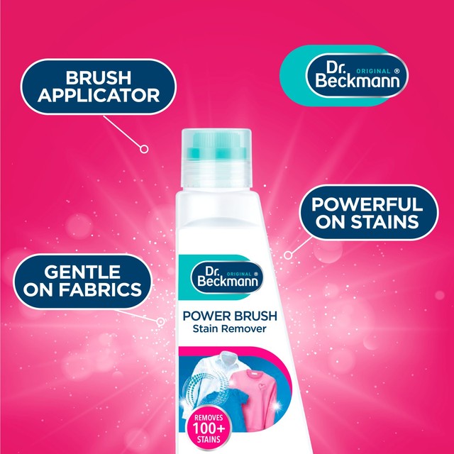 Dr. Beckmann Power Brush stain remover 250ml, imported from the UK