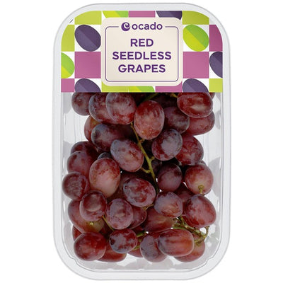 Ocado rote kernlose Trauben frisches Obst 500g
