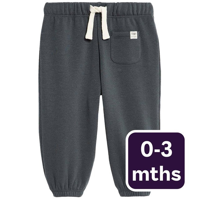 M&S Tommy Plain Jogger charcoal baby joggers 0-3 months, imported from the UK