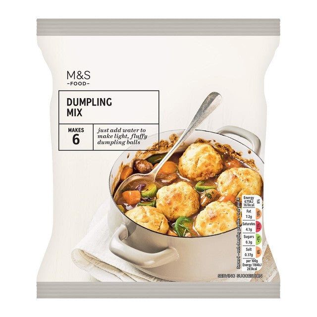M&S Dumpling Mix Vegetable Suet 227g - British product