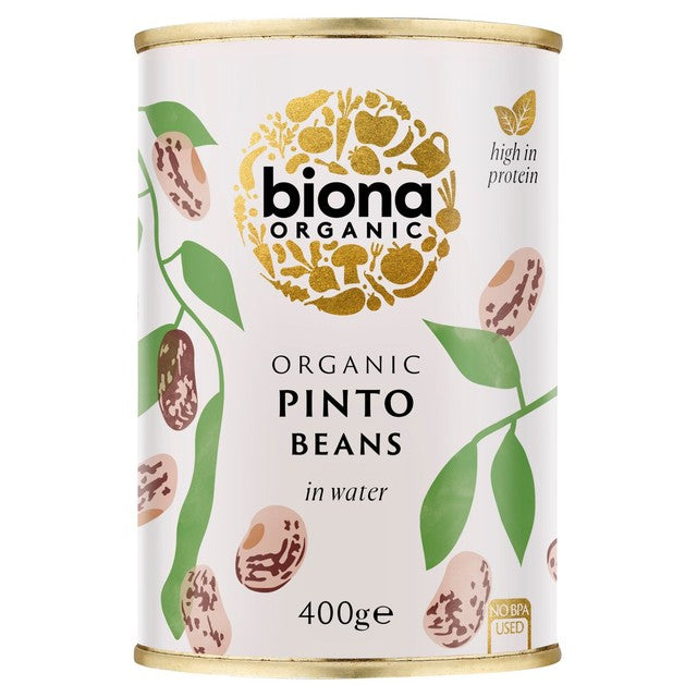Biona Organic Pinto Beans 400g - British product