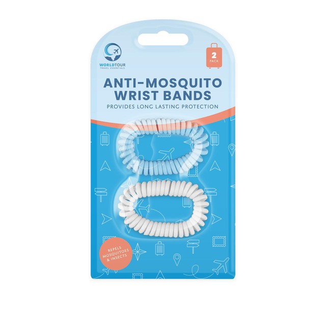 Gem Imports travel anti mosquito wrist bands - British product
