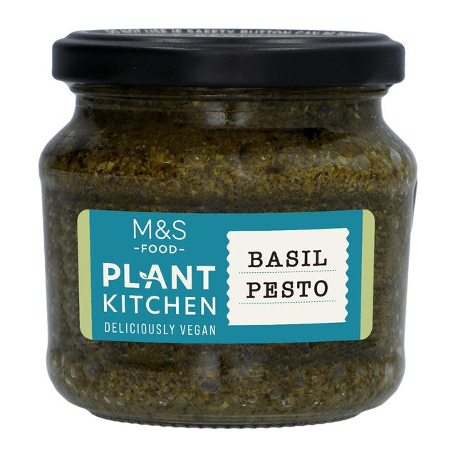 M&S Plant Kitchen vegan basil pesto (British brand)