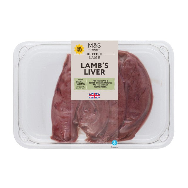 M&S Lammleber 250g, importiert aus Großbritannien
