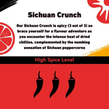 Novice Kitchen Sichuan Crunch Chilli Oil 190g, imported from the UK