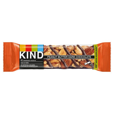 M&S KIND Barre de noisettes et beurre de cacahuète chocolat noir 40g - Acheter en ligne chez McGrocer