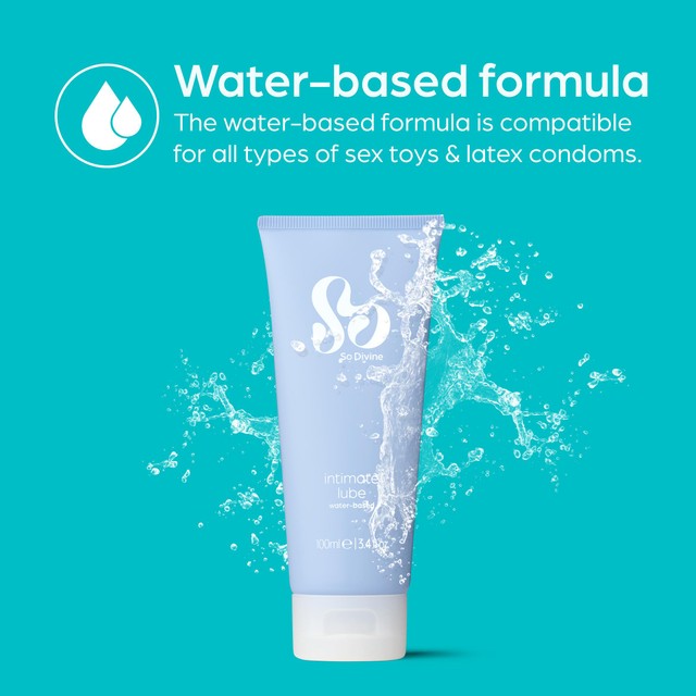So Divine Water Based Classic Lubricant 100ml (British brand)