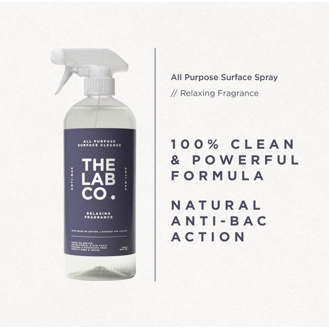 The Lab Co. Relaxing all-purpose cleaner spray 750ml (British brand)
