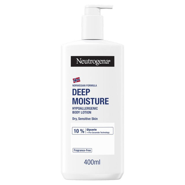 Neutrogena hypoallergenic body lotion 400ml, imported from the UK