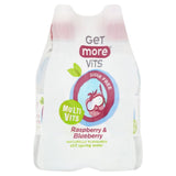 Get More Vits Raspberry Blueberry multivitamin drink 4x330ml, UK version