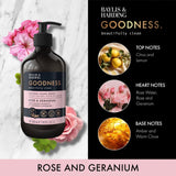 Baylis & Harding rose and geranium hand wash 500ml - British product