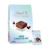 Lindt milk chocolate choc wafer sharing box 130g, UK version