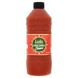 Laila chilli and garlic hot sauce 1L, UK version