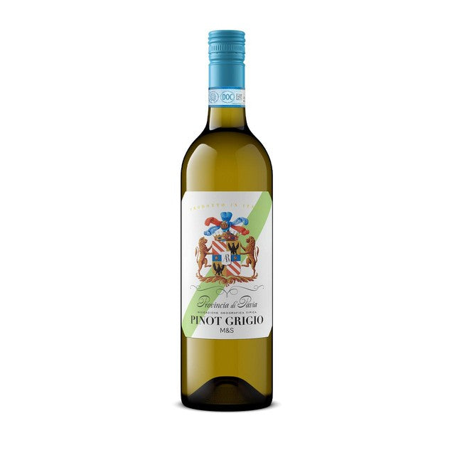 M&S Pinot Grigio Provincia Di Pavia 75cl, imported from the UK