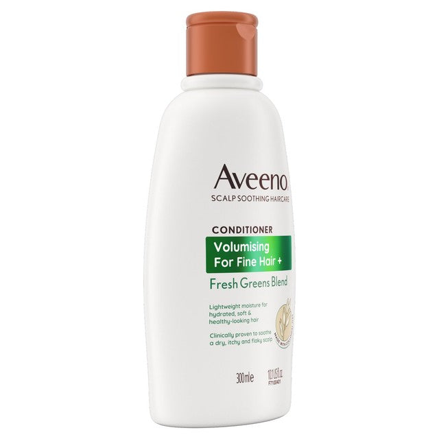 Aveeno Scalp Soothing Volumising Fresh Greens Conditioner 300ml - British product