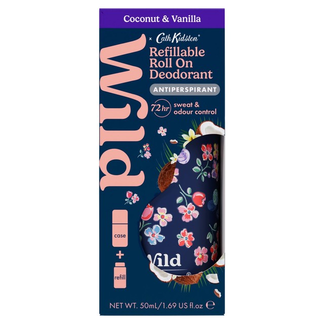 Wild Coconut & Vanilla deodorant starter pack- British product