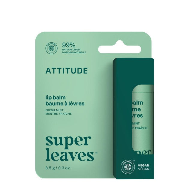 Attitude lip balm mint 8.5g - British product