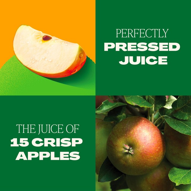 Tropicana pressed apple fruit juice 1.5L (British brand)