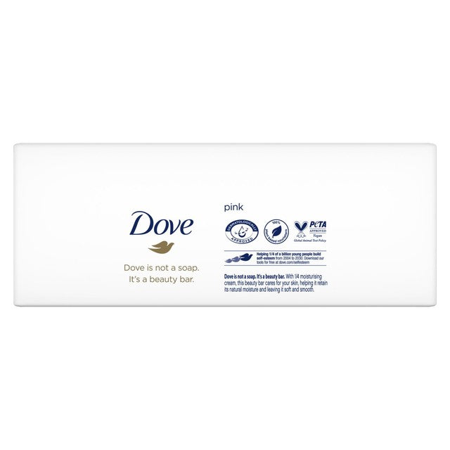 Dove Pink Beauty Bar 6 x 90g - British product