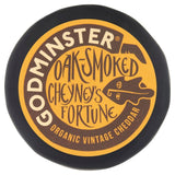Godminster oak smoked vintage cheddar cheese 200g, UK version
