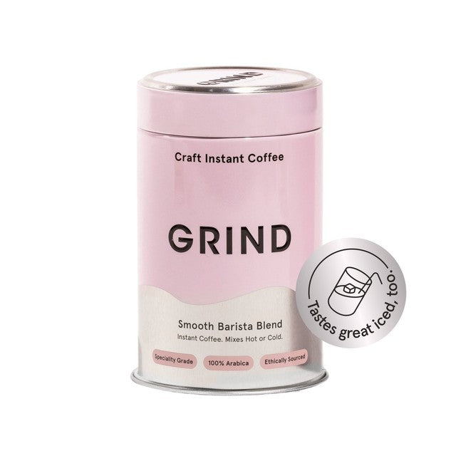 Grind Smooth Barista Blend craft instant coffee - British product