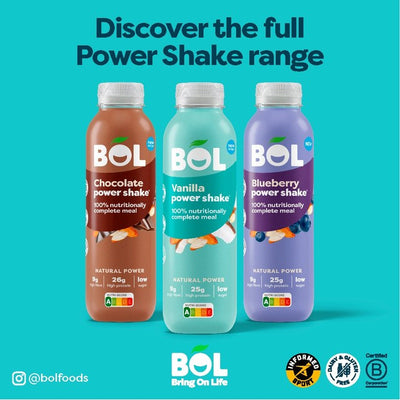 M&S BOL Salt Karamel Power Shake Protein Shake 410g- Kjøp online hos McGrocer