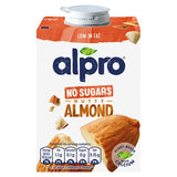Alpro unsweetened almond milk 500ml - British product