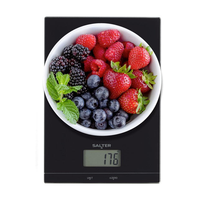 Salter Glass Electronic Kitchen Scale (British brand)