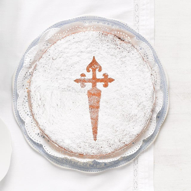 Brindisa Tarta de Santiago almond cake, 700g - British product